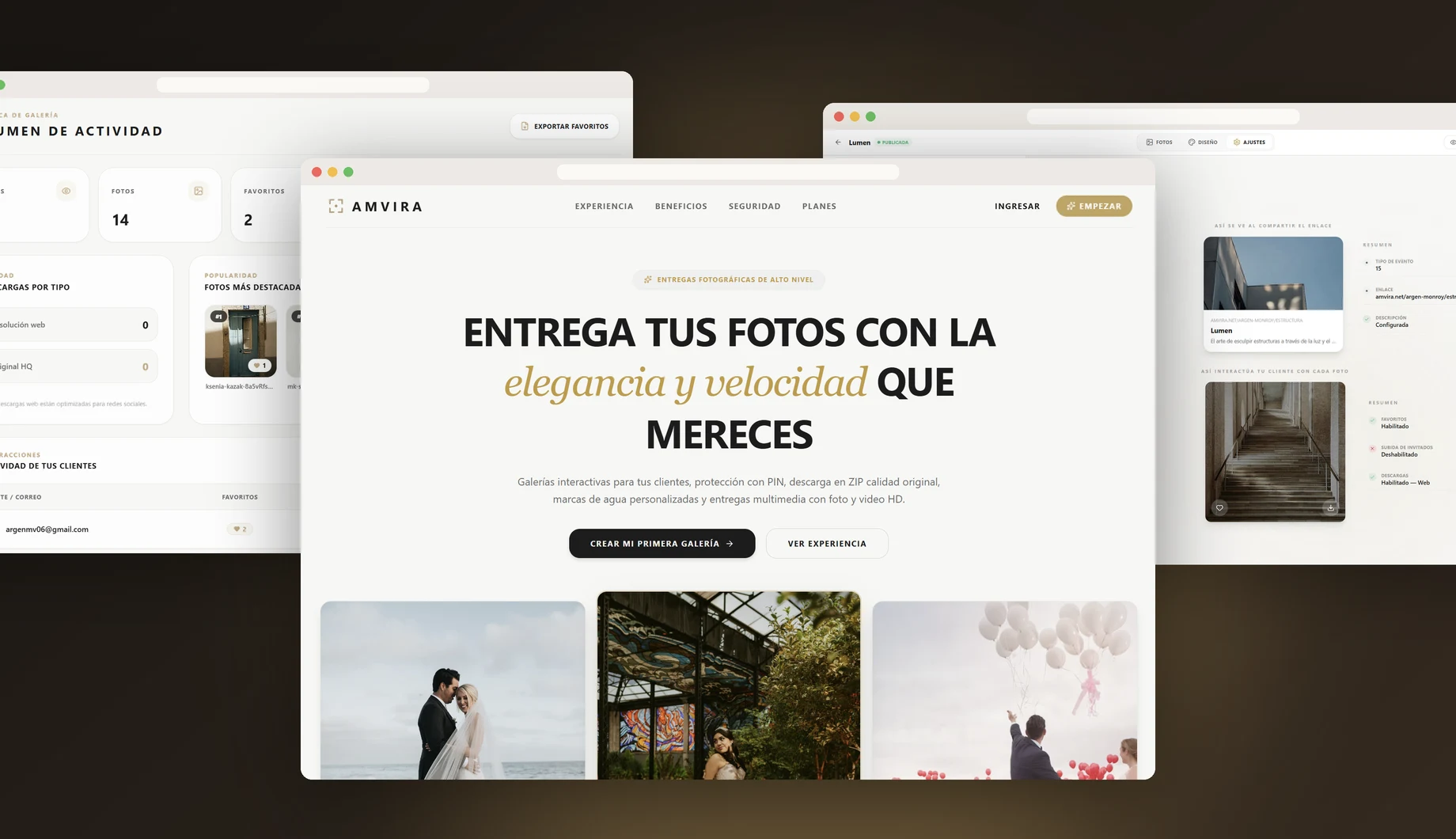Amvira - Plataforma de galerías fotográficas